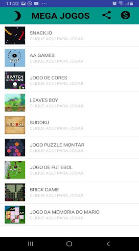 Mega Jogos - Vários em 1