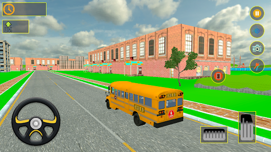 Indian School Bus Sim Games