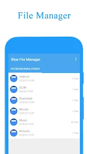 Blue File Manager