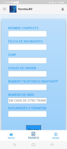 TramitesJRZ Screen 2