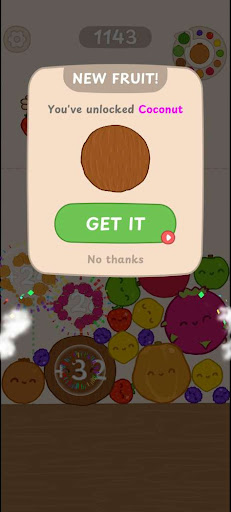 Merge Fun: Drop Fruits Screen 3
