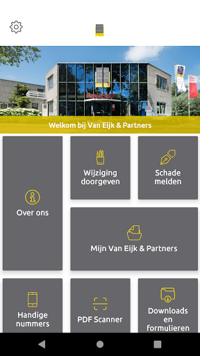 Android application Van Eijk en Partners screenshort