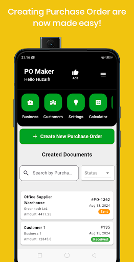 App preview