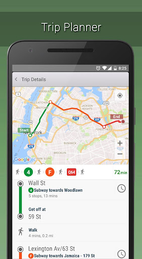 MyTransit NYC Subway, MTA Bus, LIRR & Metro North 3.12.5.6 screenshots 4