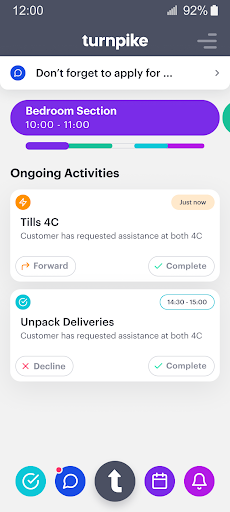 Android application Turnpike screenshort