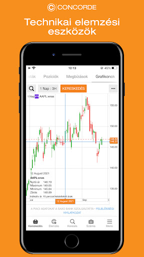 Concorde Trader Screen 3