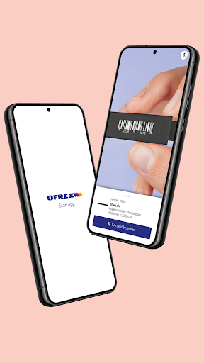 Android application Ofrex Scan&Shop screenshort