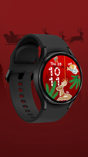 Screenshot of Winter Wonderland Watch Face