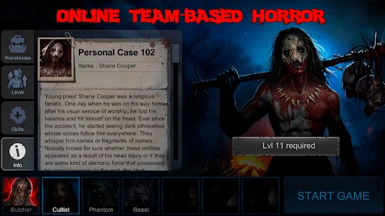 Horrorfield Mod Apk 1.4.9￼ [All Characters, Unlimited Money] Download 1