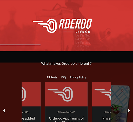 Orderoo: Become a partner Screen 3