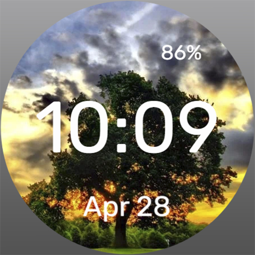 Lonely Tree - Watch Face Download on Windows