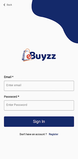 Android application eBuyzz screenshort
