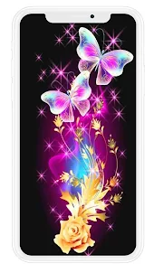 Luminous Butterfly Wallpapers