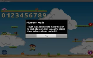 PlatForm Math - Screenshot 1
