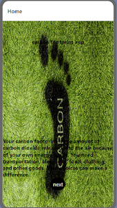 carbon footprint by Audrey