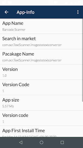 Screenshot of APK Manager