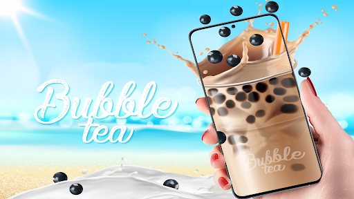 Android application Bubble Boba Tea DIY screenshort