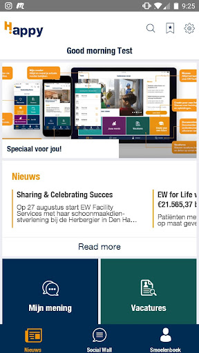 Android application H.appy screenshort