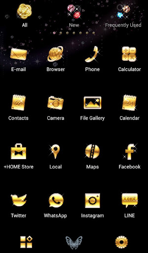 -Jewel Galaxy- Theme +HOME Screen 3