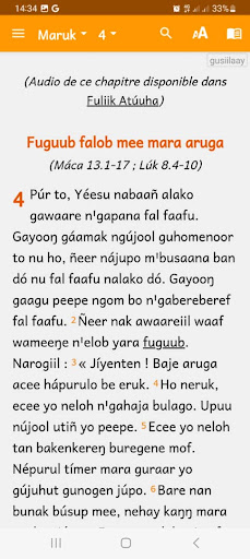 Android application Furim Atúuha (gusiilaay) screenshort