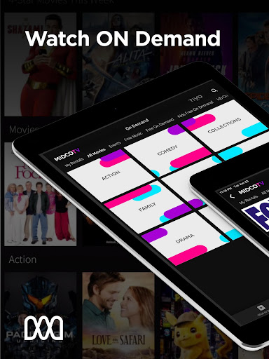 Screenshot of MidcoTV
