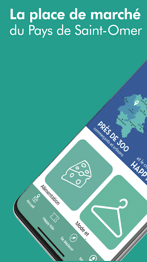 Android application Achetez en Pays de Saint-Omer screenshort