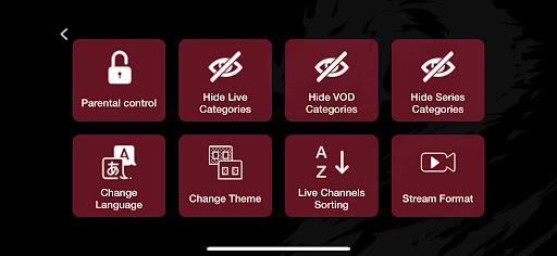 Player IPTV Solutions Screen 2