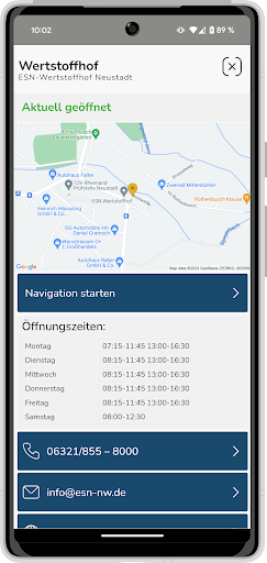 Abfall-App Neustadt Weinstraße Screen 3