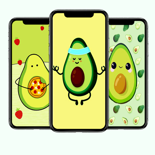 Cute Avocado Wallpaper logo