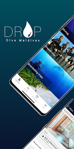 Android application Drop Dive Maldives screenshort