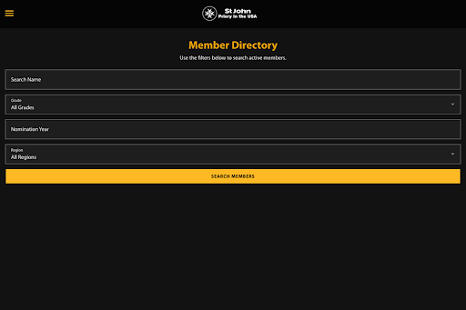 U.S. Priory - Order of St John