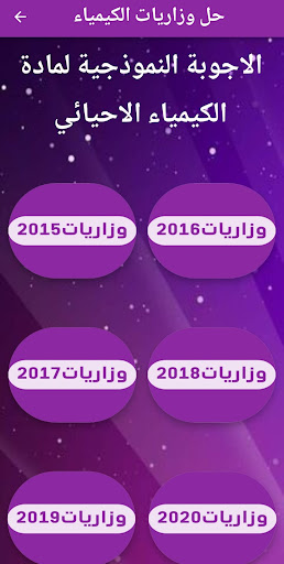 wizariaat Sixth chemistry Screen 2