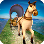 Cover Image of Tải xuống Horse Cart Riding Stunt Games  APK