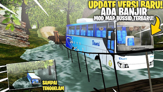Screenshot 1 Mod Map Bussid Jalan Rusak android