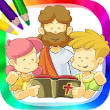 The bible draw book icon