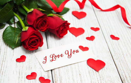 Romantic images, Roses and flowers, I love you GIF