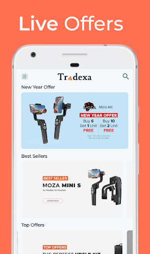 Android application Tradexa - Dealer App screenshort