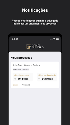 Gomes Pinheiro Advogados Screen 2