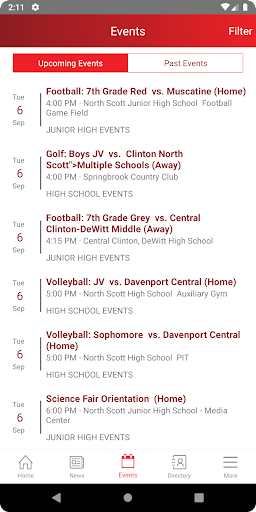 North Scott CSD Screen 2