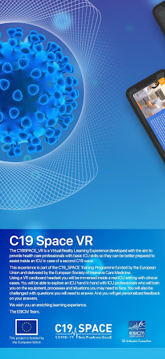 Android application C19SPACE_VR screenshort