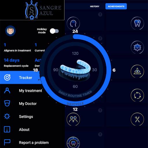 Android application StrojCHECK by SangreAzul - Inv screenshort