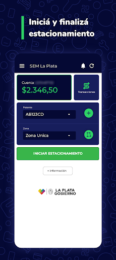 Android application SEM La Plata screenshort