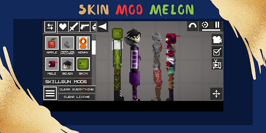 Mod Skins Melon Playground