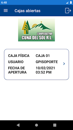 Cuna del Sol App Screen 2