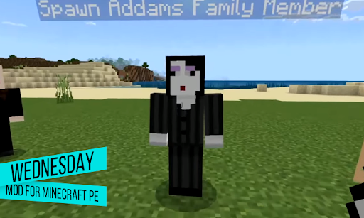 Wednesday Addams MOD For MCPE Screen 2