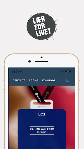 Android application Lær for livet screenshort
