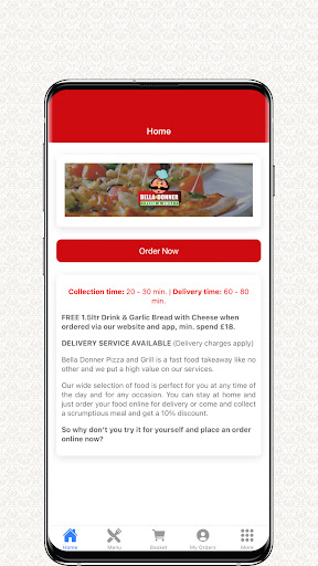 Android application Bella Donner - Official App screenshort