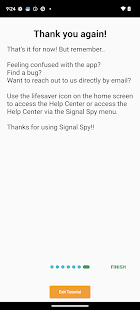 Signal Spy - Signal Strengths! Schermata