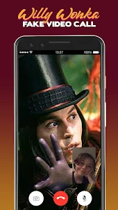 Willy Wonka Fake Video Call