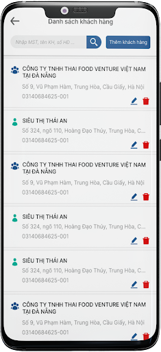 Hoá đơn điện tử - MInvoice Screen 2